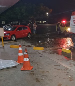 Homem é morto por segurança de posto de combustíveis no Centro de Rio Largo