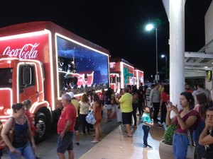 [Vídeo] Arapiraca é a primeira cidade do Brasil a receber a Caravana Iluminada Coca-Cola 2019