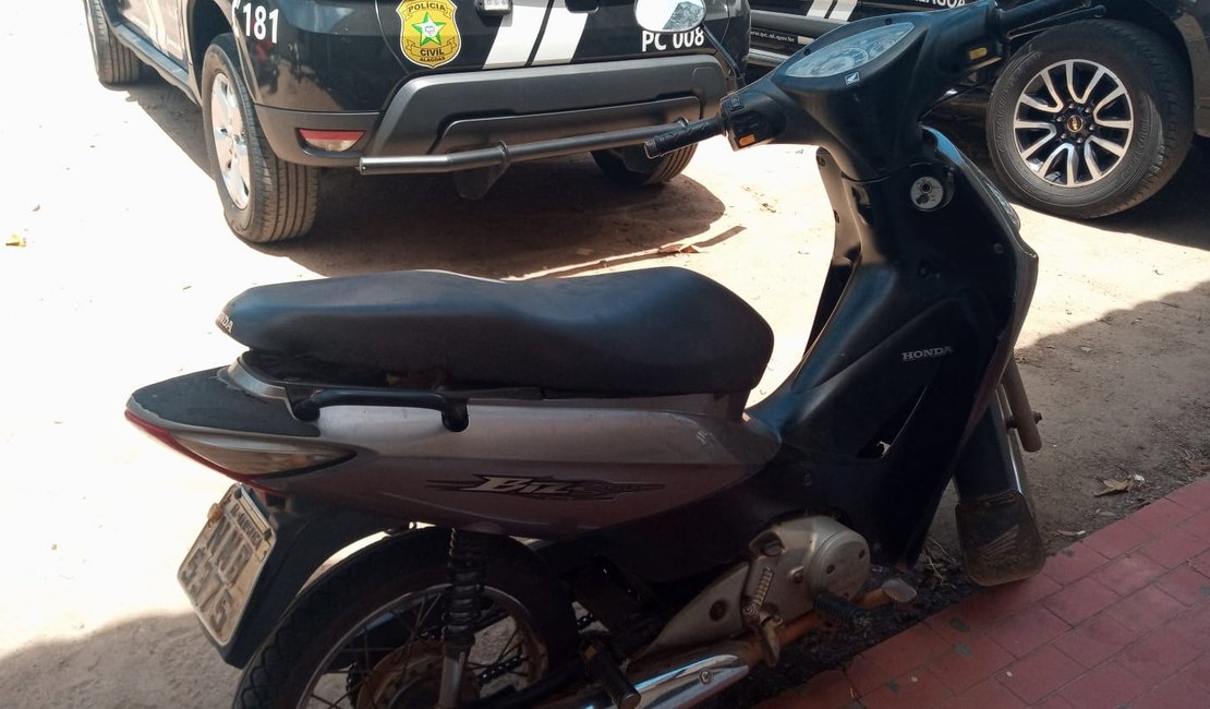 Motocicleta é recuperada pela PM e entregue ao proprietário em Arapiraca