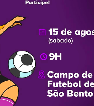 Agosto Lilás leva campanha contra violência às mulheres para campo de futebol
