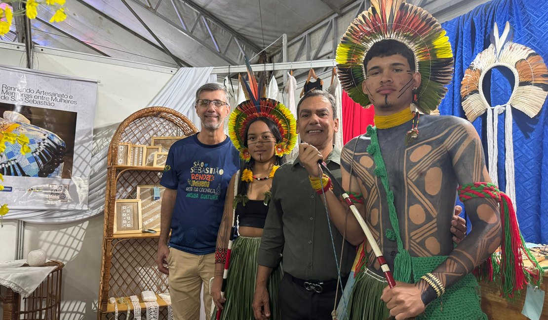 Cultura e arte de São Sebastião são destaques na Feicusal em Penedo