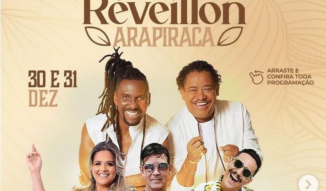 Banda É o Tchan do Brasil faz o show de Réveillon em Arapiraca