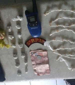 Polícia apreende drogas, dinheiro e documentos em Maceió