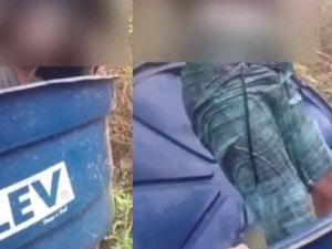 Suspeito de tráfico se esconde em caixa d'água ao tentar fugir da PM