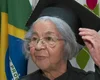 Aos 83 anos, idosa se forma na EJA e sonha em fazer faculdade