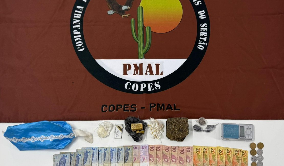 PM apreende 29 armas de fogo e 11 kg de drogas na última semana de maio em Alagoas