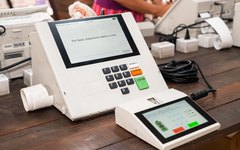 Urna eletrônica usadas nas eleições