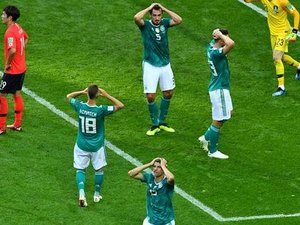 Alemanha assiste a Coreia do Sul jogar e está eliminada da Copa da Rússia 