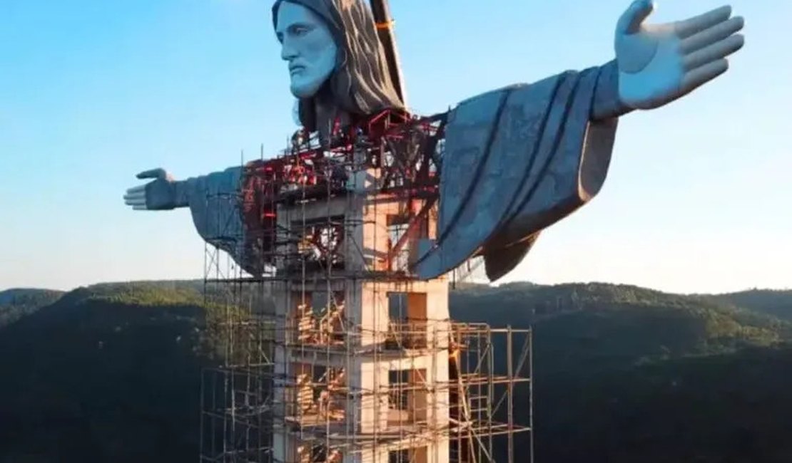 Pilar terá a maior estátua de Cristo do mundo em frente a Lagoa Manguaba