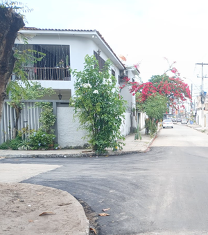 Obra emergencial em rede de esgoto é finalizada em travessa no bairro da Jatiúca