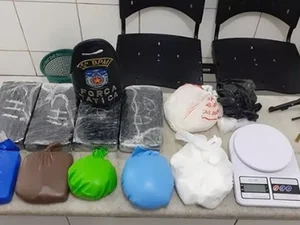 Homem é preso com sete quilos de cocaína dentro de casa em Maceió