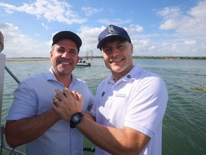 Renan Filho anuncia R$ 41 milhões para a nova BR-349 em Alagoas e vistoria obras da ponte Penedo