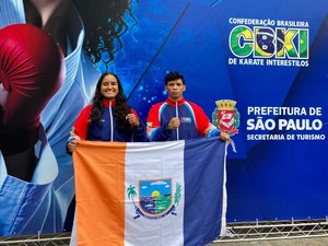 Atleta de Jequiá da Praia conquista medalha no Campeonato Brasileiro de Karatê