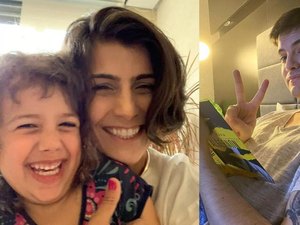 Filha de Manuela D'Ávila joga online com Felipe Neto: 'Melhor dia da vida'