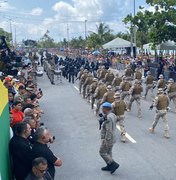Desfile cívico-militar marca o feriado de 7 de Setembro em Maceió