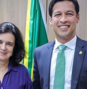 Em reunião com Ministra da Saúde, Rodrigo Cunha garante avanços para saúde de Maceió