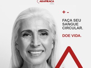 ﻿Arapiraca Garden Shopping recebe ônibus do Hemoal para campanha de doação de sangue