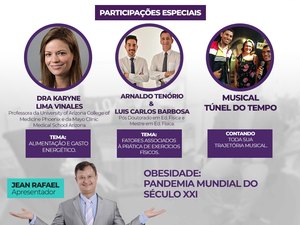 'Obesidade: a pandemia mundial do século XXI”, é o tema principal do Conexão Saúde