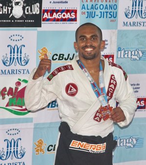 Lutador de Arapiraca é o campeão alagoano de jiu-jitsu 