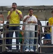 Deputado Fabio Costa participa de ato em Maceió pela liberdade