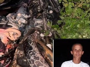 Acidente de trânsito deixa motociclista morto na BR-101 em Joaquim Gomes