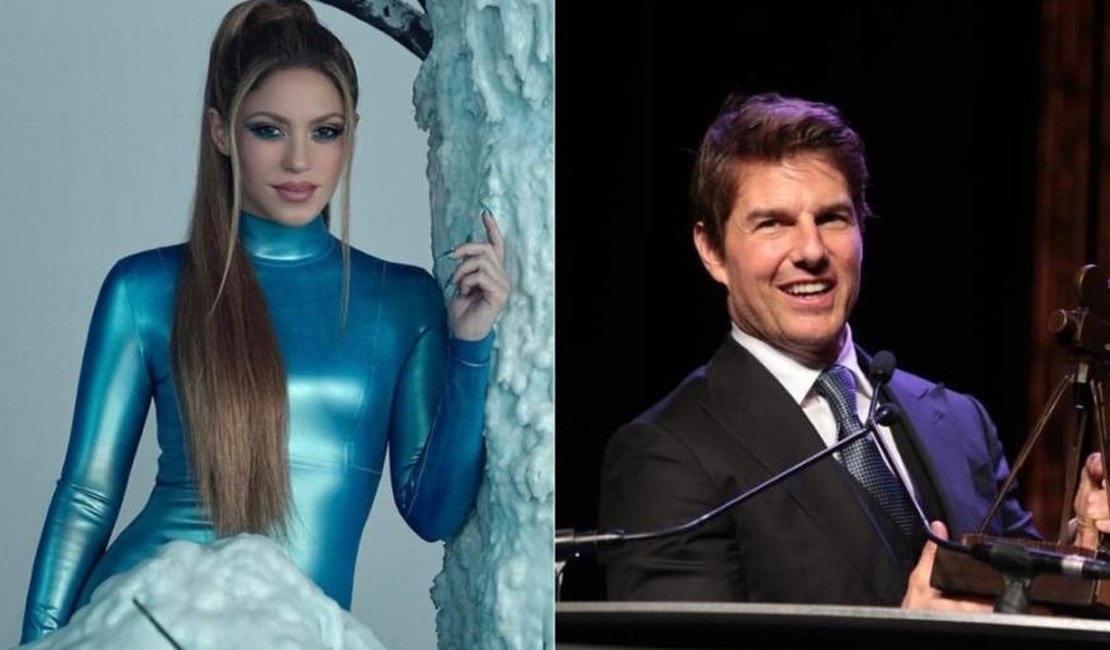 Tom Cruise está 'extremamante interessado' em namorar Shakira, diz site