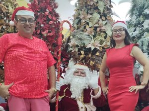 Clima natalino invade lojas Buda em Arapiraca