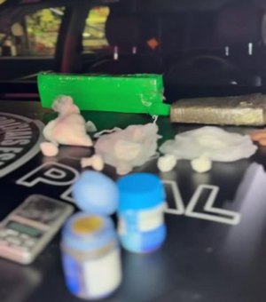 Ex-reeducando é preso com maconha e cocaína em apartamento na Santa Lúcia