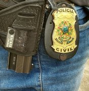 Durante operação, Polícia Civil prende dois suspeitos por cometer crimes em Penedo