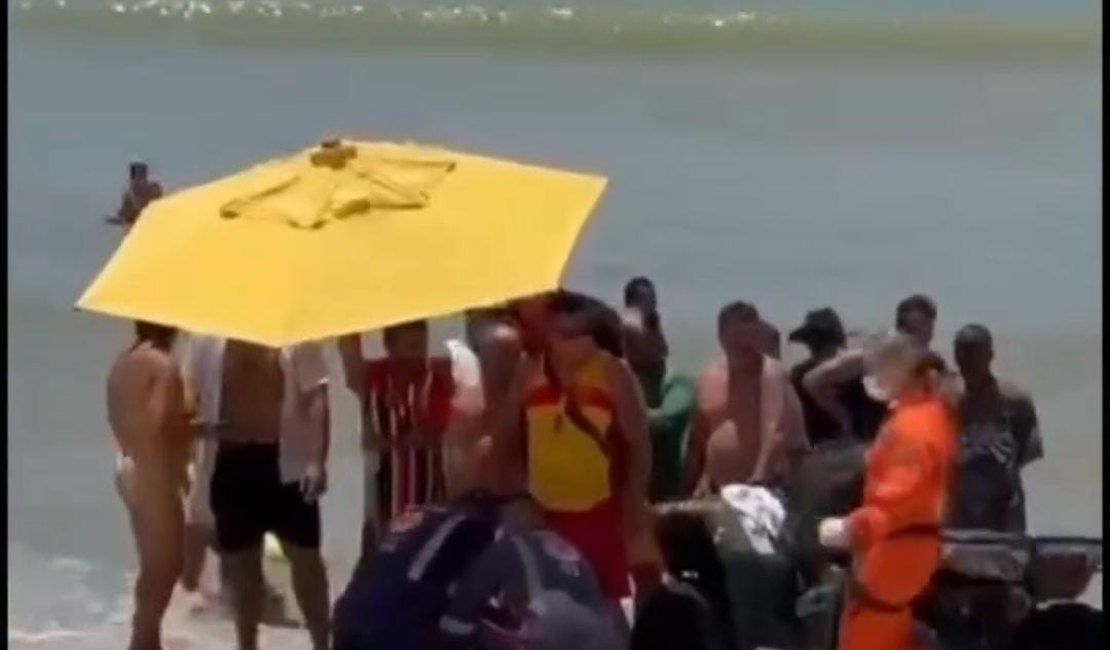 Homem morre afogado no Pontal de Coruripe, no Litoral Sul de Alagoas