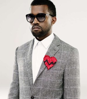 Kanye West volta a defender nazistas com logo unindo suástica e Estrela de Davi