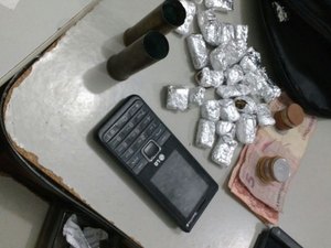 Duas prisões por tráfico são realizadas em Arapiraca