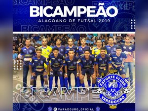 Varadouro supera Laranja Mecânica e é bicampeão Alagoano de Futsal