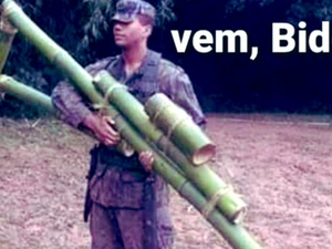 Frase de Bolsonaro sobre 'pólvora' acende memes sobre guerra contra os EUA