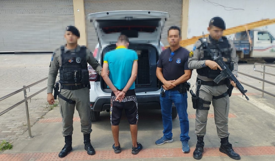 Mãe escuta gritos e consegue salvar filha de estupro; suspeito tentou fugir, mas foi preso no Sertão de AL