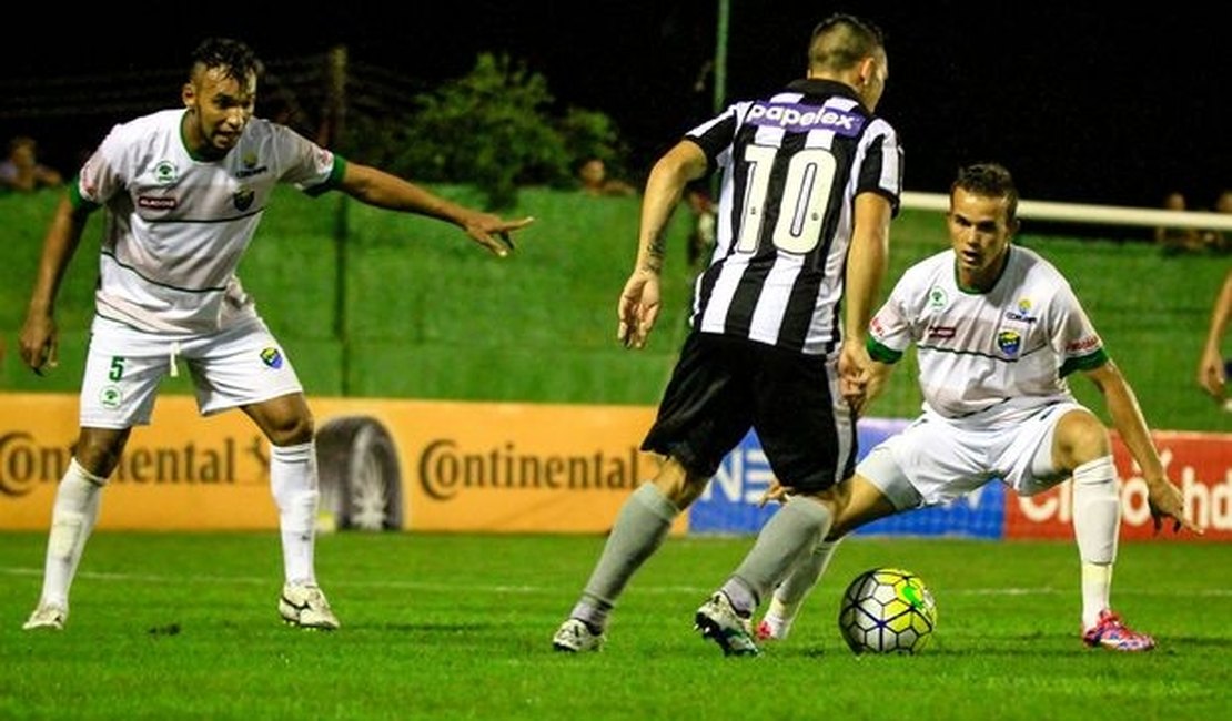 Coruripe visita o Botafogo-RJ buscando avançar de fase na Copa do Brasil