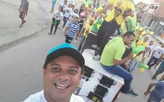 Heraldy Maxes participando de movimento Pró-Bolsonaro