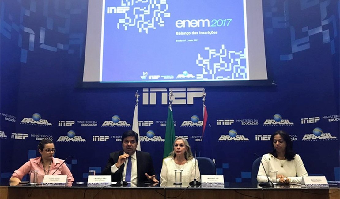 Enem 2017 tem o menor número de inscritos confirmados desde 2013