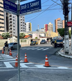 Mudanças em trecho da Av. Sandoval Arroxelas entram em vigor nesta quarta