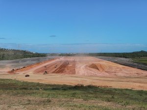 Aeroporto de Maragogi recebe R$ 120 milhões de investimentos e obras avançam