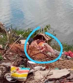 Populares encontram cadáver desovado no meio do lixo no Lago da Perucaba