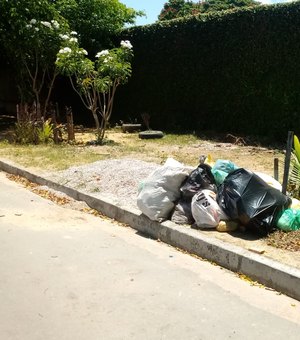 Moradores do bairro Canaã relatam de atraso de coleta de lixo