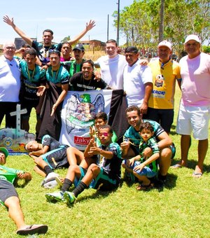 Manoel Teles é o campeão da 4ª Copa Rey9 de Futebol Society de Arapiraca