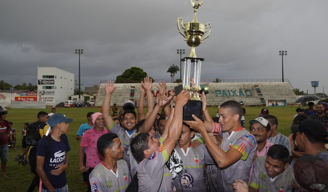 Final da I Copa Palmeira de Futebol Amador é marcada por chuva de gols e animação da torcida