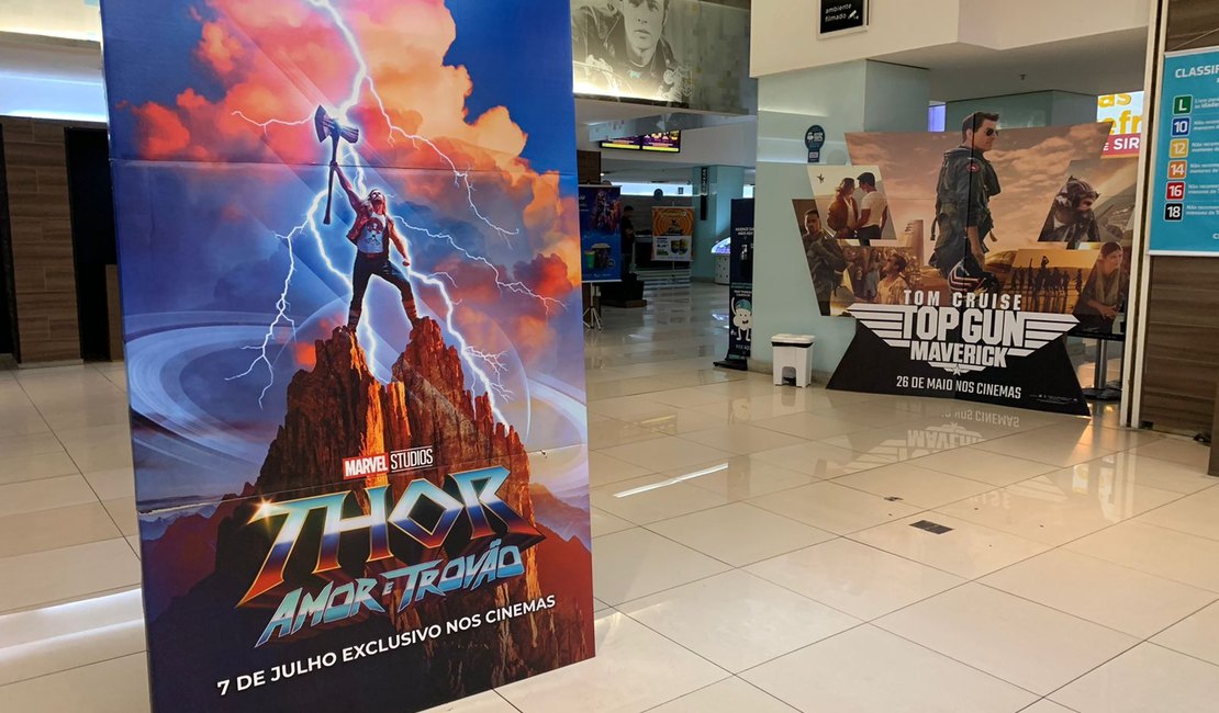 Love and Thunder: Novo filme da franquia Thor movimenta o Arapiraca Garden Shopping