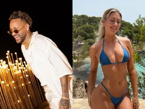 Modelo curtida por Neymar Jr. reage após polêmica com fotos sensuais