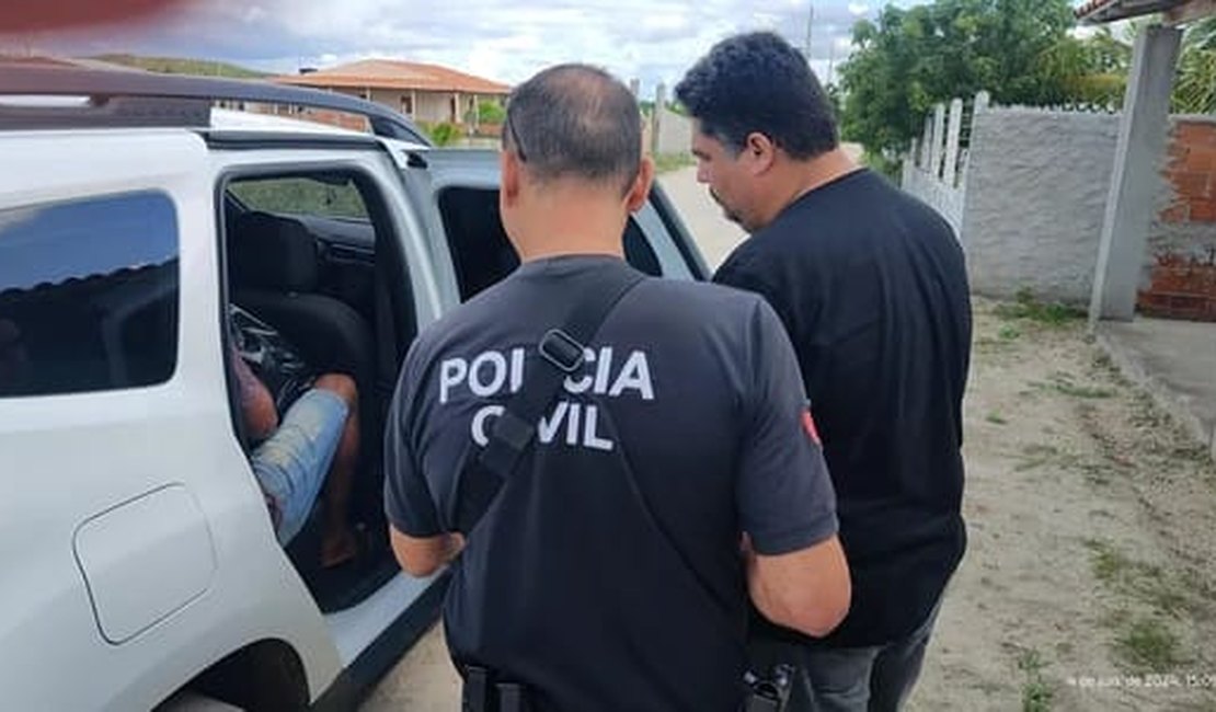 [Vídeo] Foragido por matar jovem com golpes de arma branca em Cacimbinhas é preso em SE