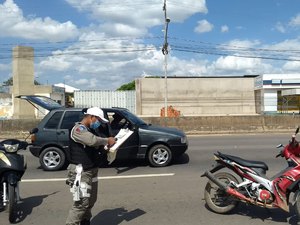 BPRv realiza operação “Álcool Zero”  em Arapiraca