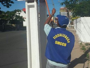 Prefeitura recolhe cerca de 500 placas irregulares e notifica proprietários