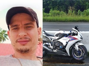 Homem que morreu em acidente de moto na ponte Divaldo Suruagy é identificado